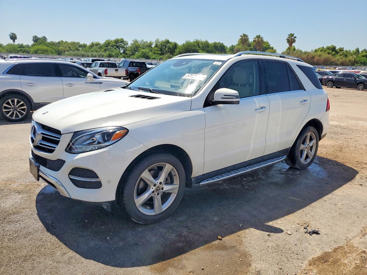 2018 Mercedes-Benz GLE 350, VIN 4JGDA5JB0JB039796 — Minor dents and scratches