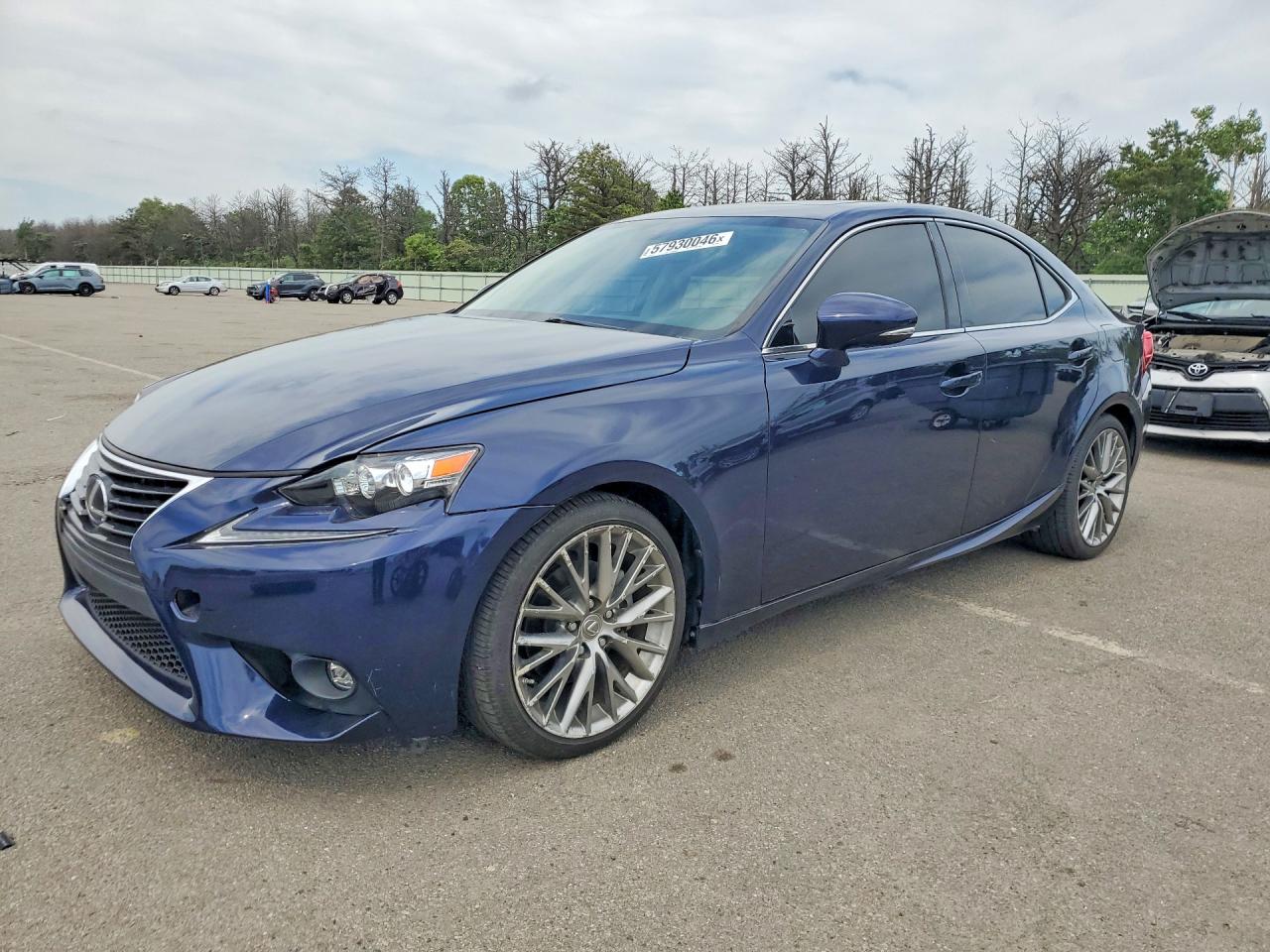 2015 Lexus IS 250, VIN JTHCF1D2XF5019324 — Undercarriage