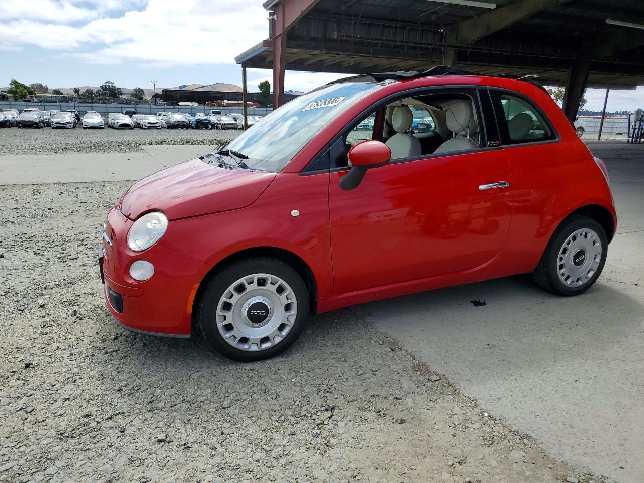2015 FIAT 500 Pop, VIN 3C3CFFDR6FT507850 — Water / flood
