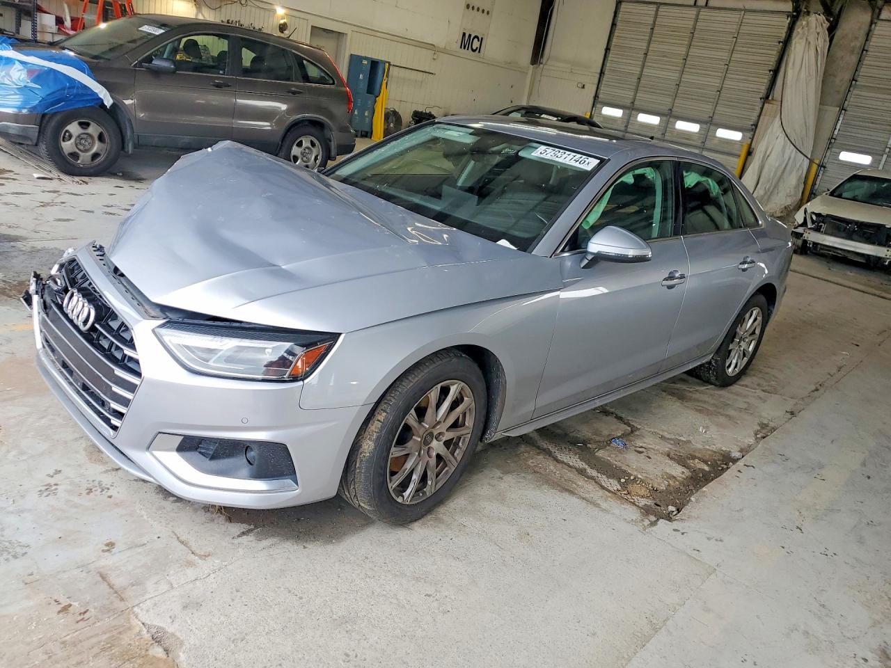 2021 Audi A4 Premium, VIN WAUABAF44MA057085 — Front end