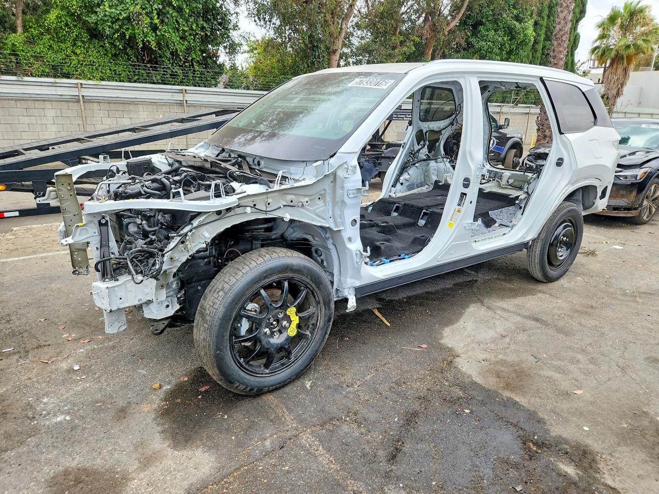 2026 Lexus TX 350, VIN 5TDAAAA64TS018660 — Stripped
