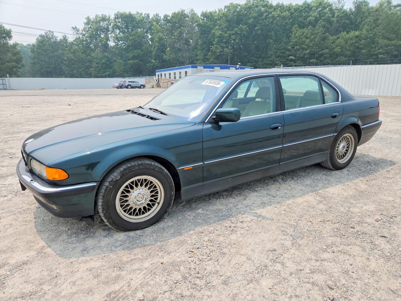 2000 BMW 7 Series 740iL, VIN WBAGH8349YDP07877 — Мелкие вмятины и царапины