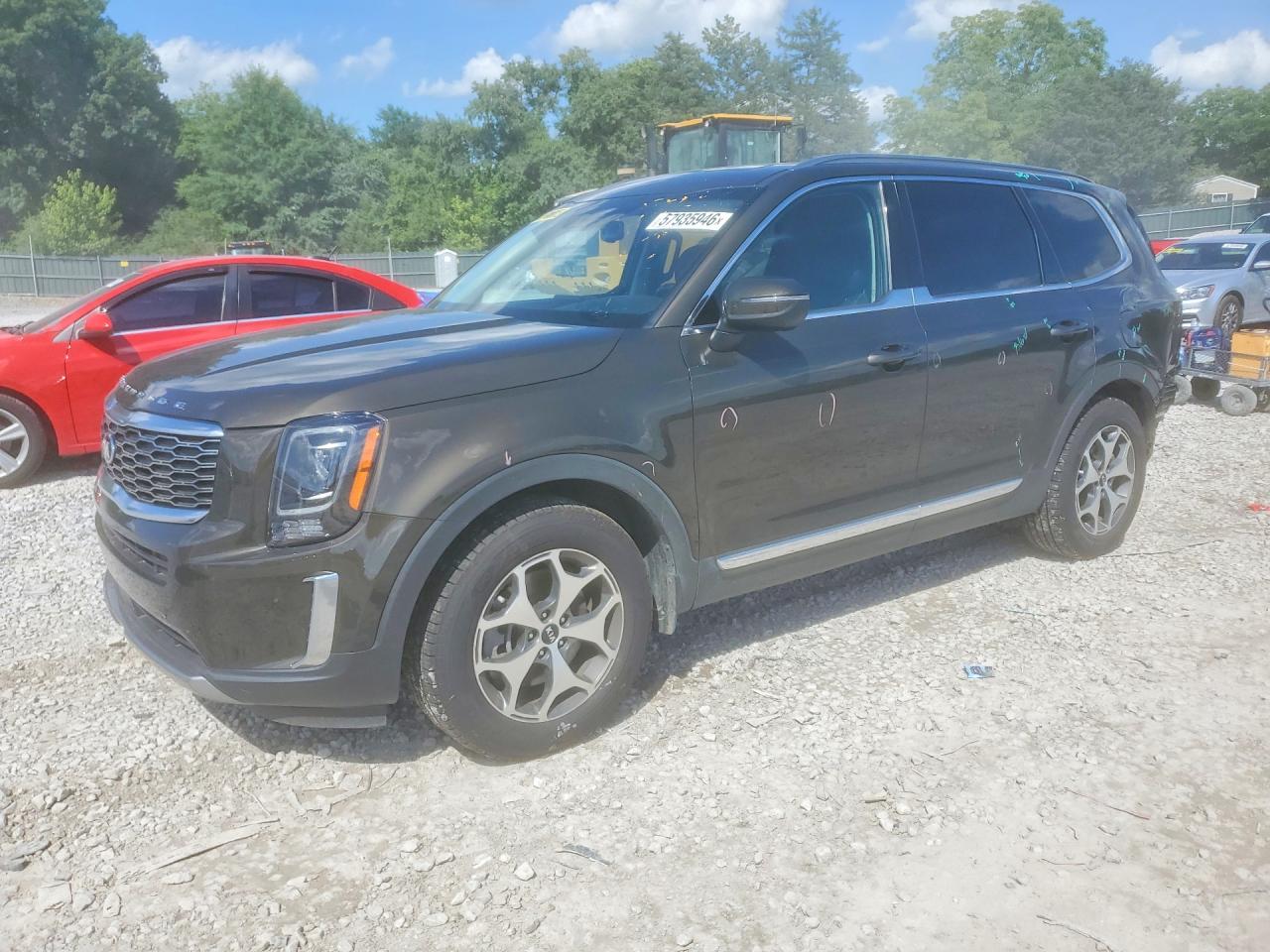 2020 Kia Telluride EX, VIN 5XYP34HC1LG019554 — Rear end