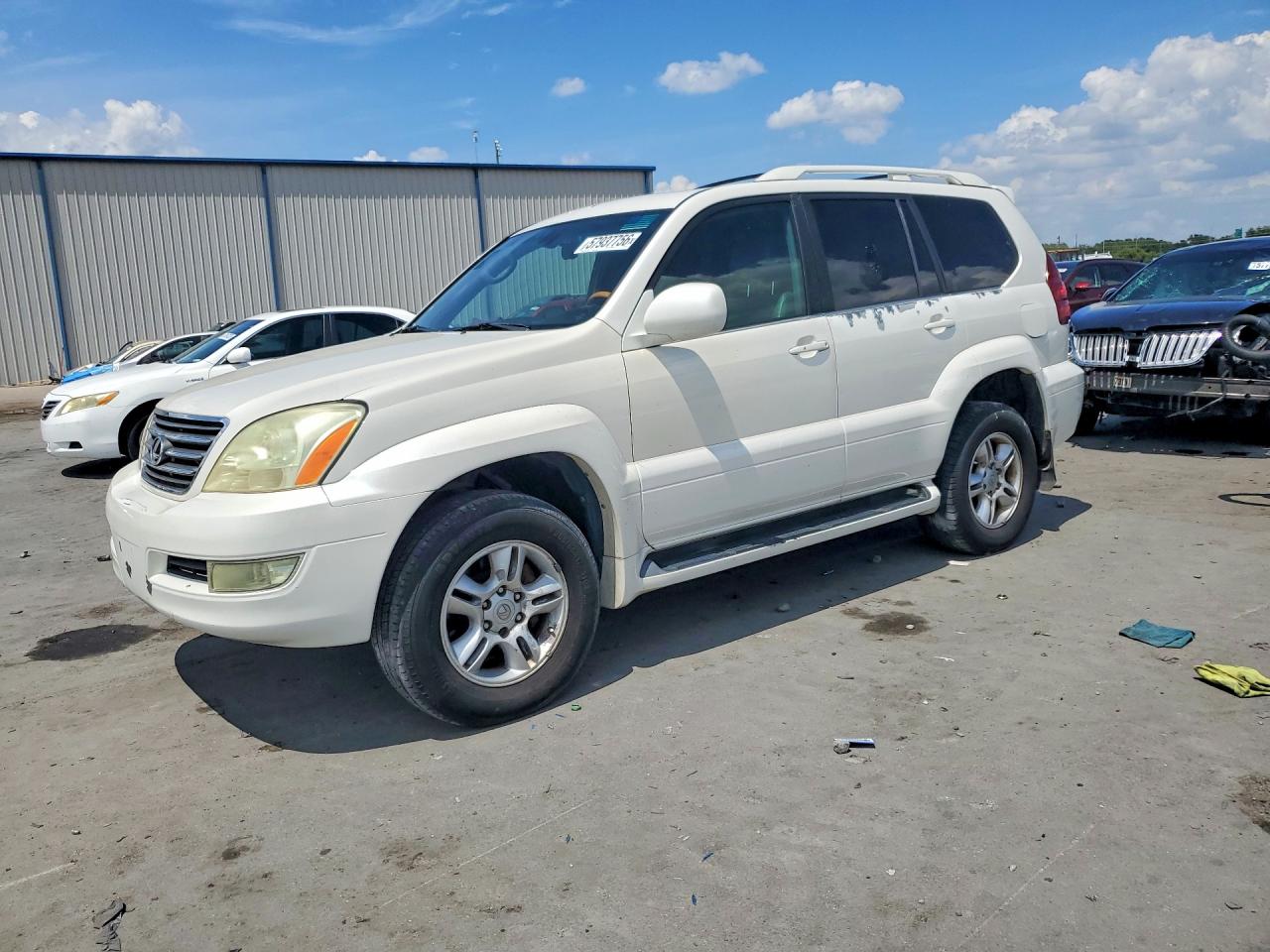 2005 Lexus GX 470, VIN JTJBT20X250072878 — Мелкие вмятины и царапины
