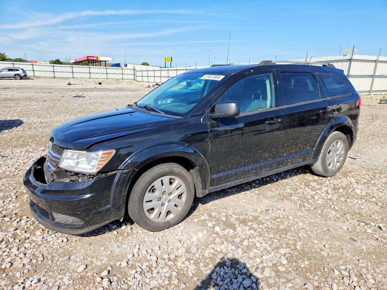 2017 Dodge Journey SE, VIN 3C4PDCAB2HT622831 — Burn