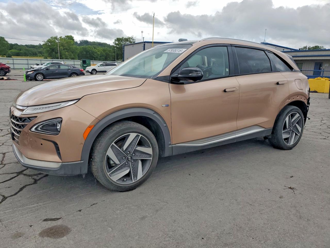 2020 Hyundai NEXO Limited, VIN KM8J84A66LU008510 — Rear end