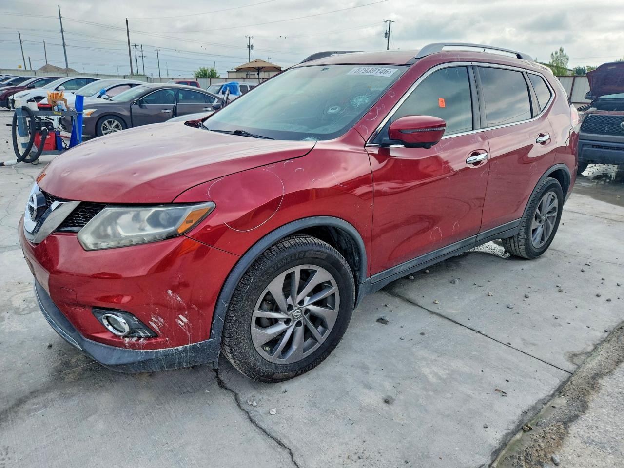 2016 Nissan Rogue S, VIN 5N1AT2MT8GC751301 — Hail