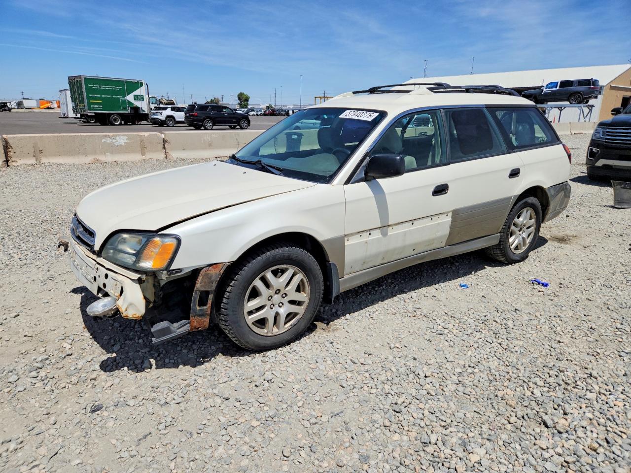 2002 Subaru Legacy Outback, VIN 4S3BH675226611069 — Вандализм