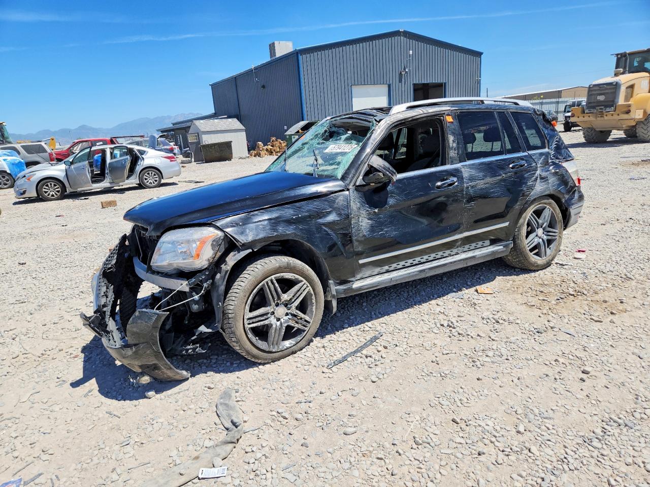 2010 Mercedes-Benz GLK 350, VIN WDCGG8HBXAF266746 — Rollover