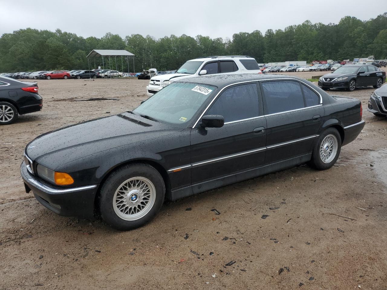 1997 BMW 7 Series 740iL, VIN WBAGJ8324VDM01488 — Minor dents and scratches