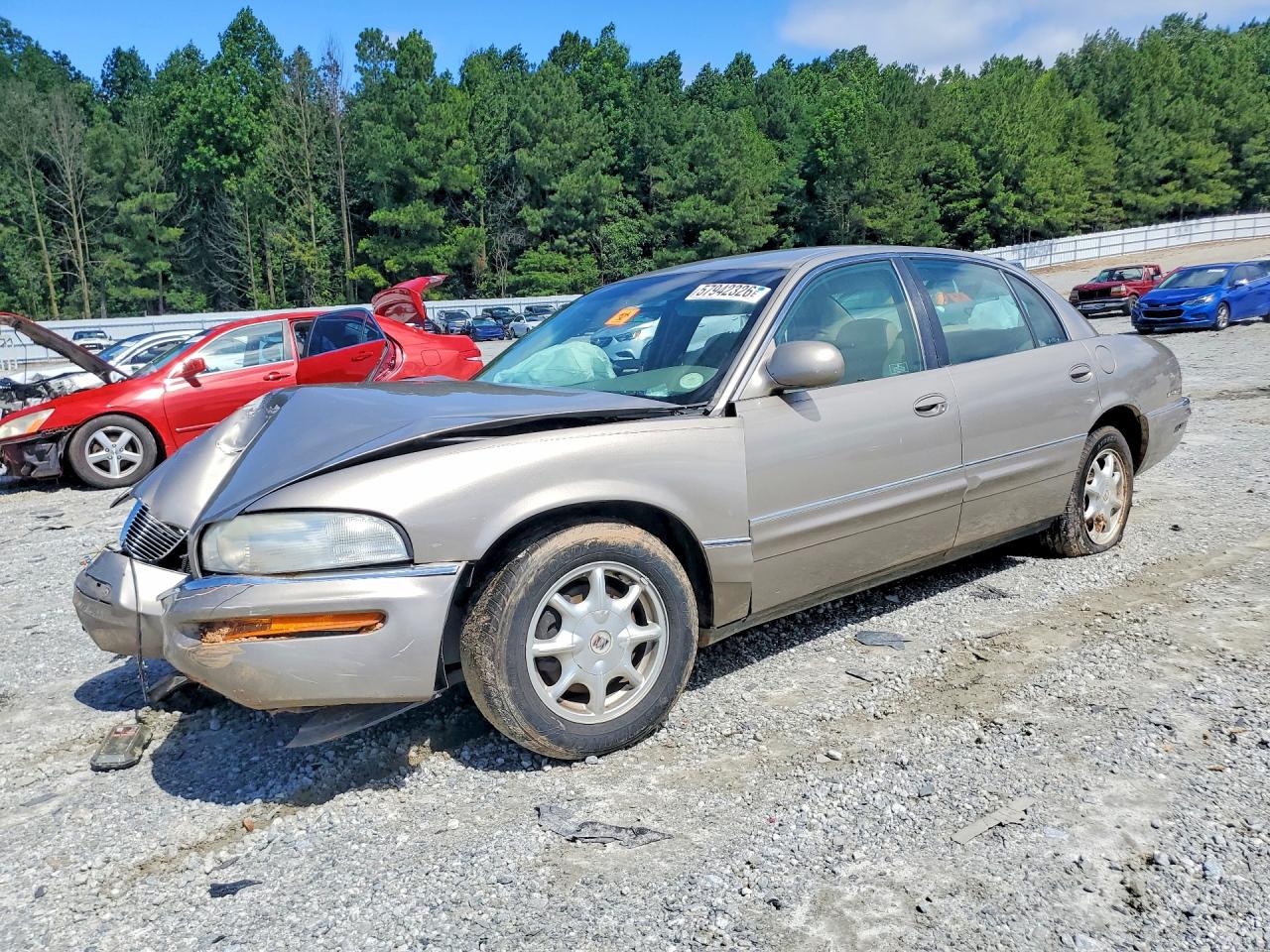 2002 Buick Park Avenue, VIN 1G4CW54K824148697 — Rollover