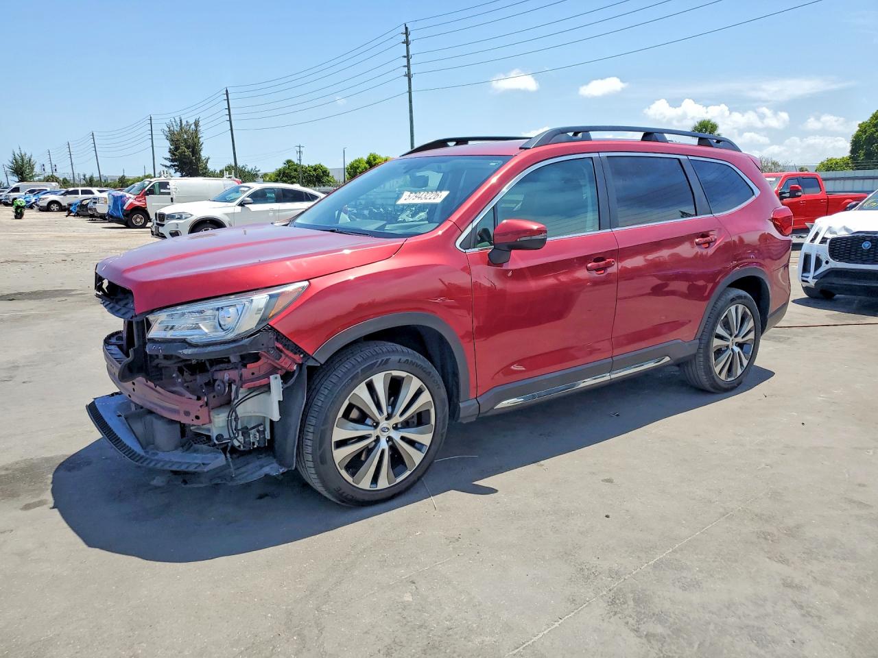 2021 Subaru Ascent Limited, VIN 4S4WMAJD8M3449576 — Front end