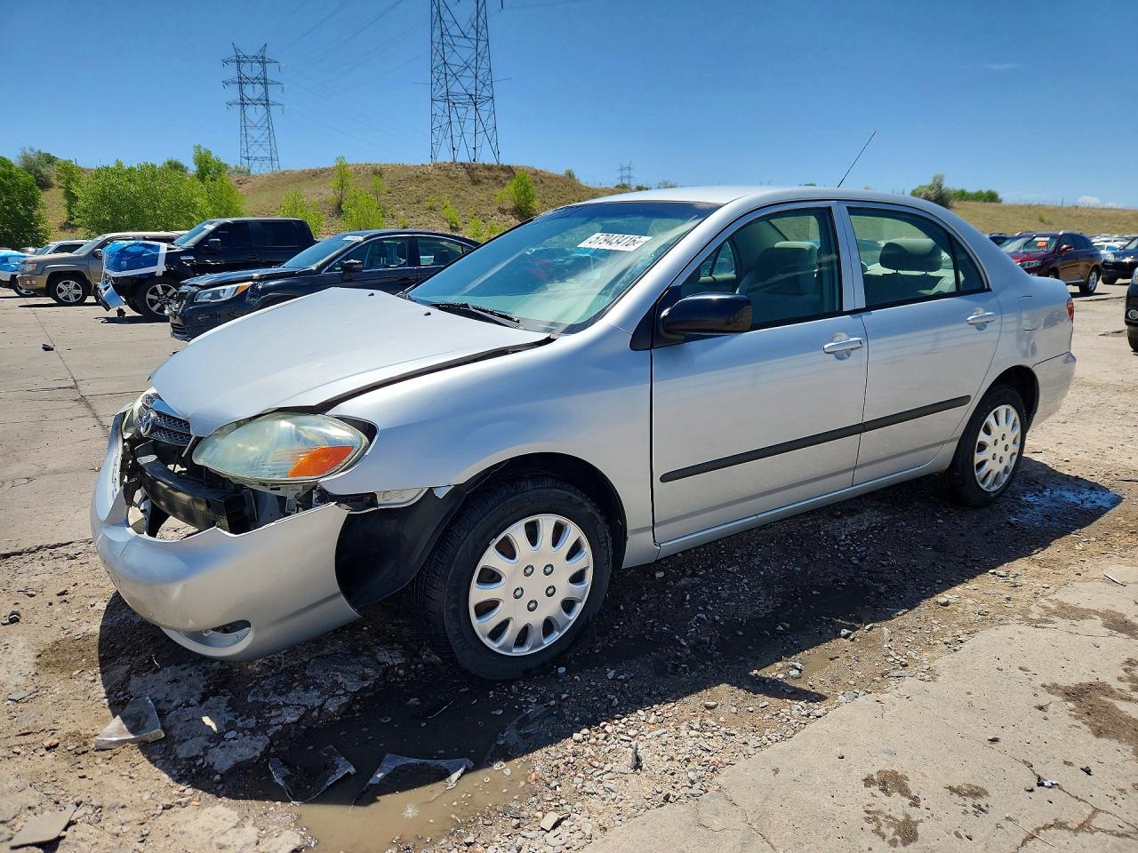2008 Toyota Corolla CE, VIN 1NXBR32E48Z965873 — Front end