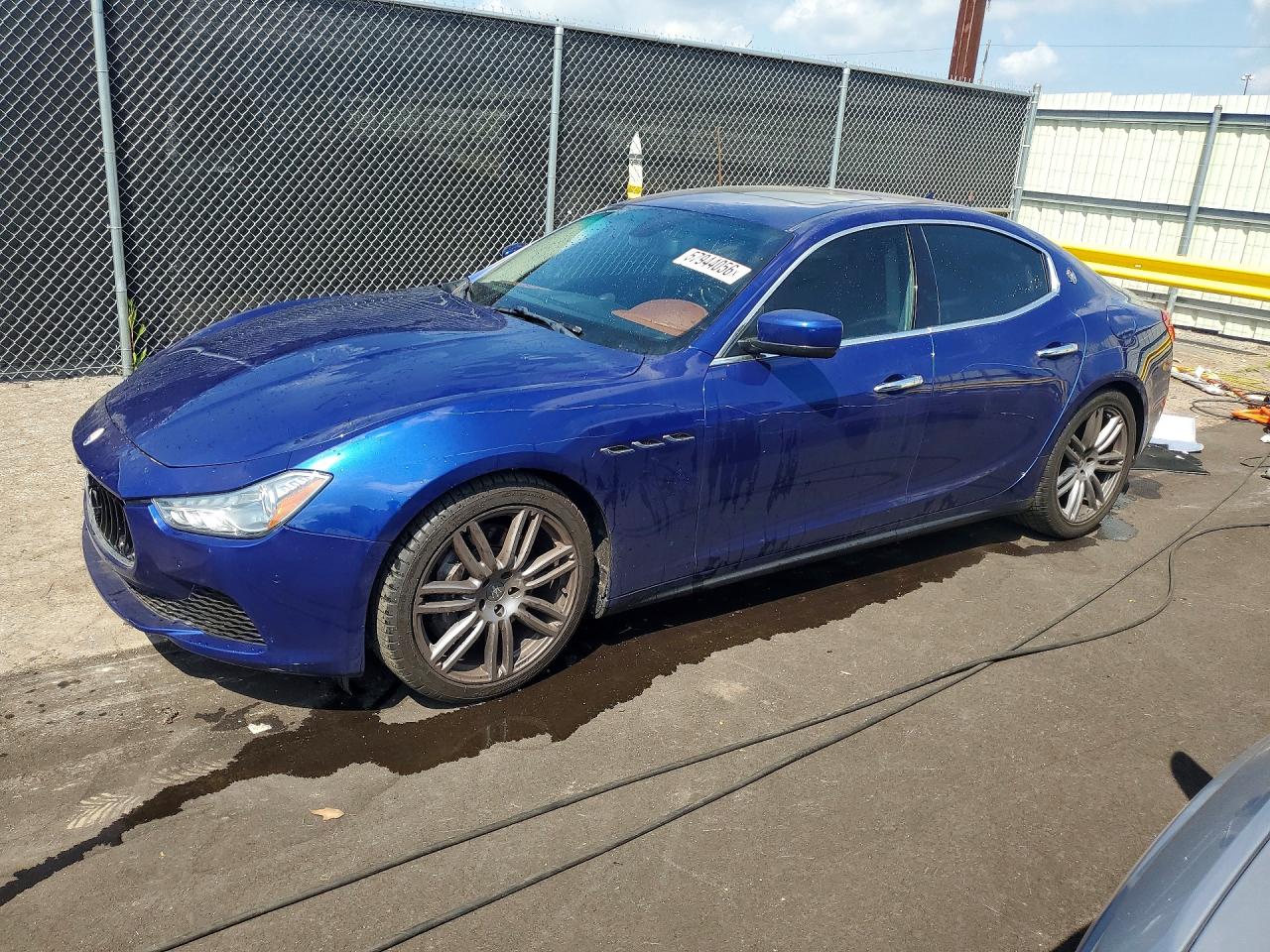 2015 Maserati Ghibli, VIN ZAM57XSAXF1149319 — Vandalism