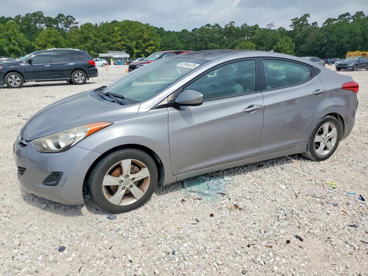 2011 Hyundai Elantra GLS, VIN KMHDH4AE2BU106713 — Water / flood
