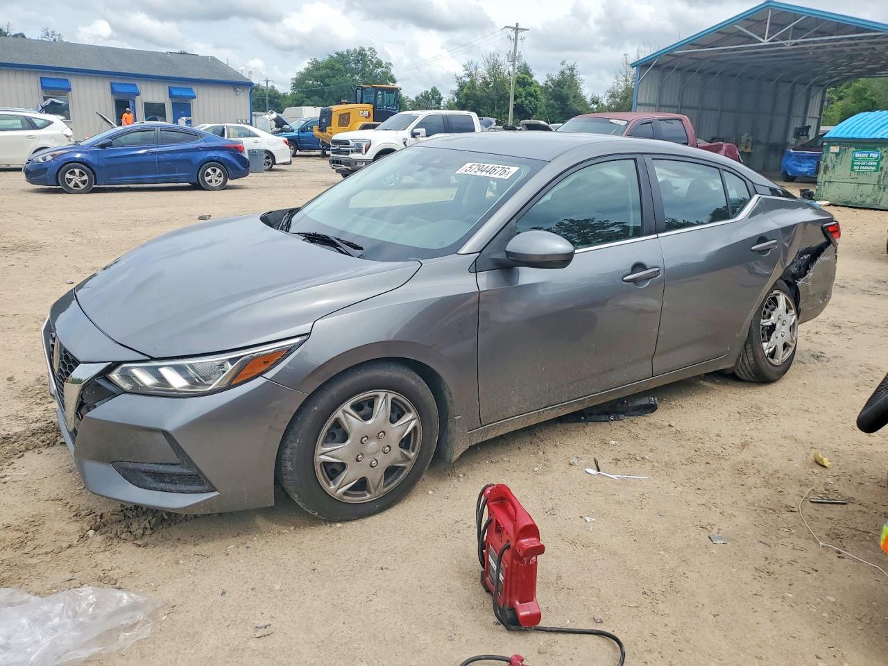 2021 Nissan Sentra S, VIN 3N1AB8BV4MY284334 — Rear end