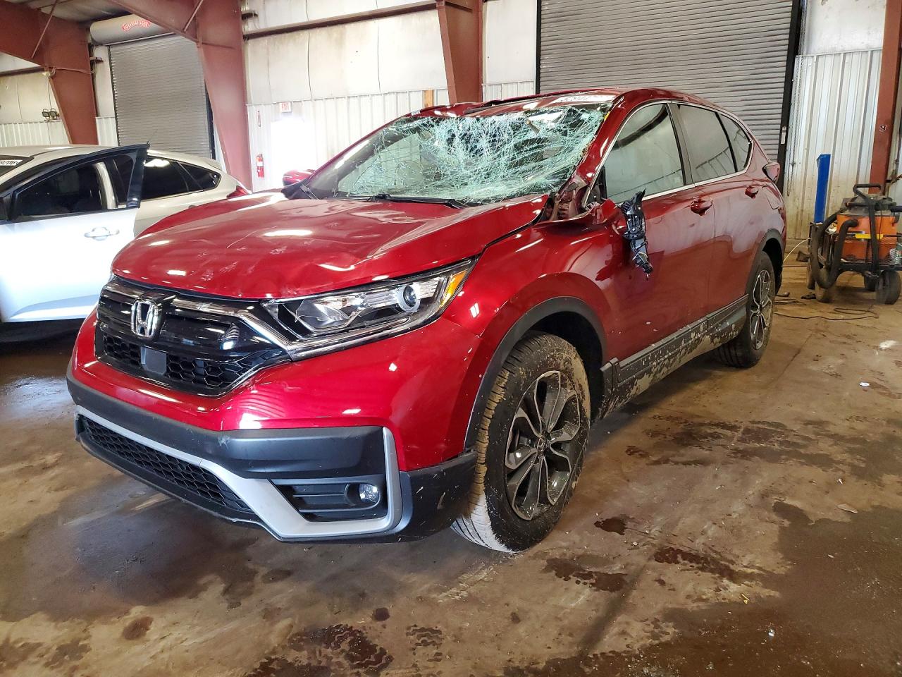 2022 Honda CR-V EX-L, VIN 7FARW2H88NE035846 — Крыша