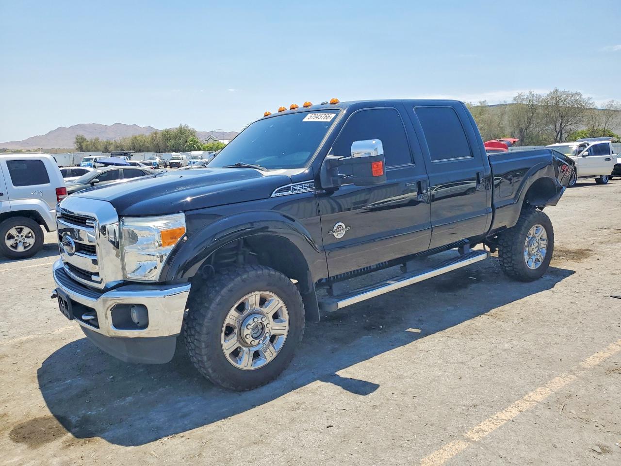 2016 Ford F-350 Platinum, VIN 1FT8W3BT5GEB21114 — Rear end