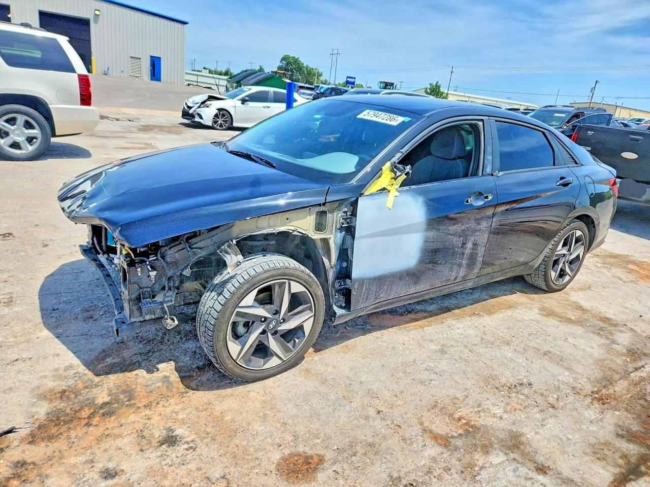 2023 Hyundai Elantra SEL, VIN KMHLS4AG4PU413189 — Front end