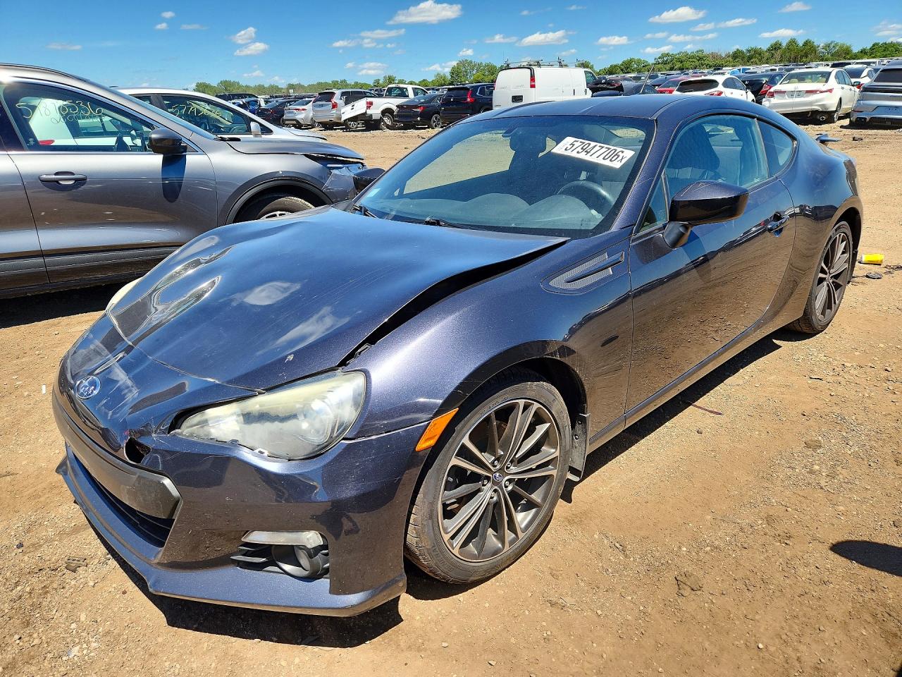 2014 Subaru BRZ Limited, VIN JF1ZCAC17E9604534 — Front end