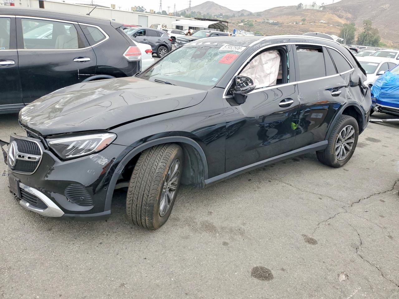 2024 Mercedes-Benz GLC 300, VIN W1NKM4GB1RF196450 — Rollover