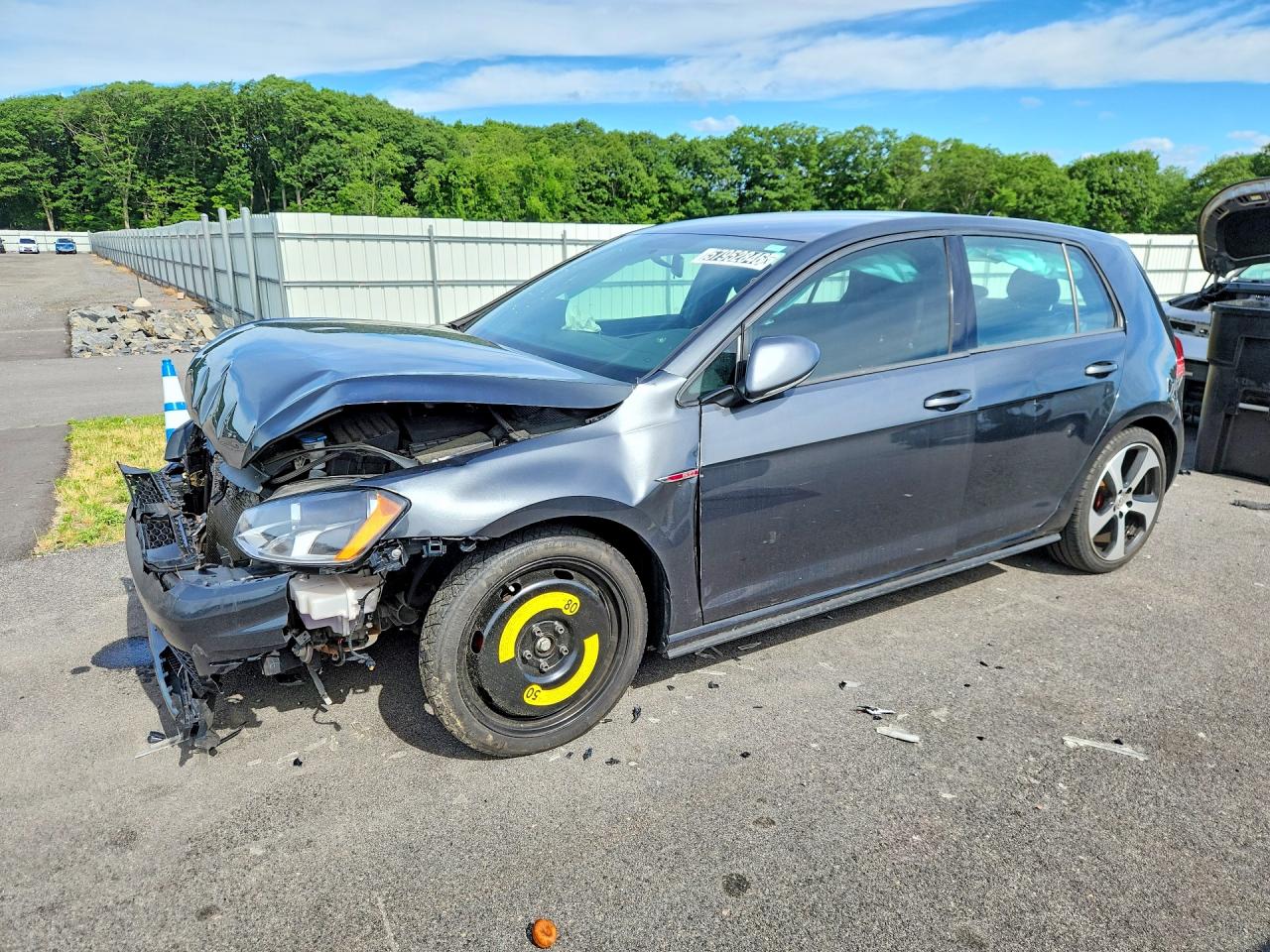 2017 Volkswagen Golf GTI S, VIN 3VW5T7AU2HM065459 — Front end
