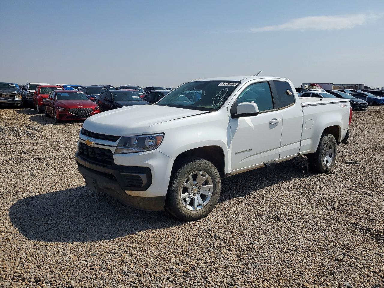 2022 Chevrolet Colorado 4WD LT, VIN 1GCHTCEA1N1218379 — Бок