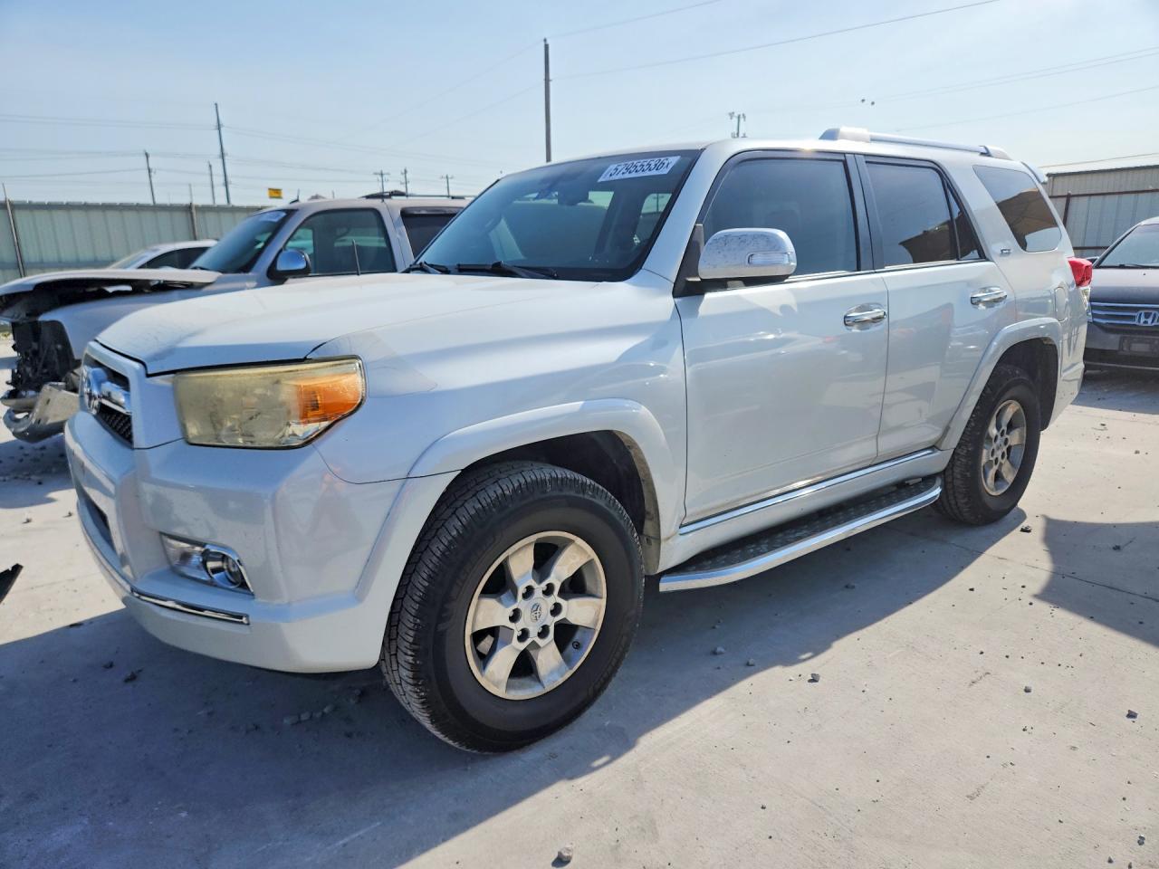2012 Toyota 4Runner Limited, VIN JTEZU5JR1C5034019 — Hail