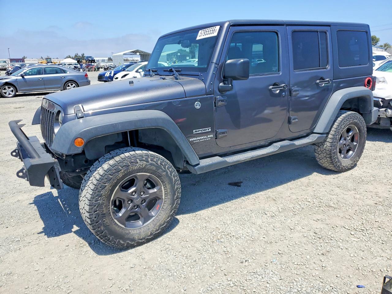 2017 Jeep Wrangler Unlimited Big Bear, VIN 1C4BJWDGXHL742948 — Minor dents and scratches