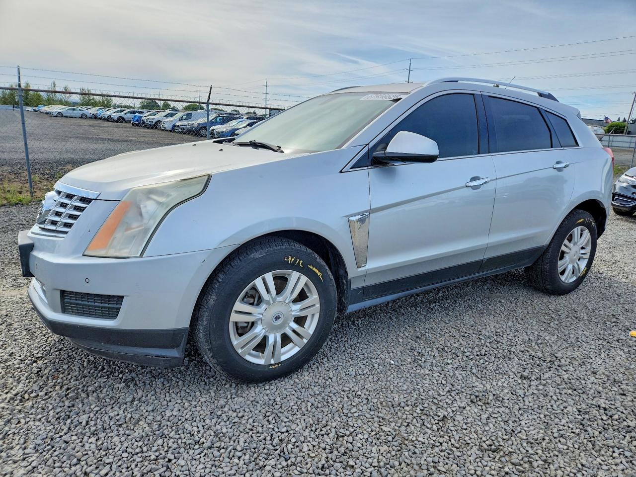 2013 Cadillac SRX Luxury Collection, VIN 3GYFNGE37DS545709 — Днище