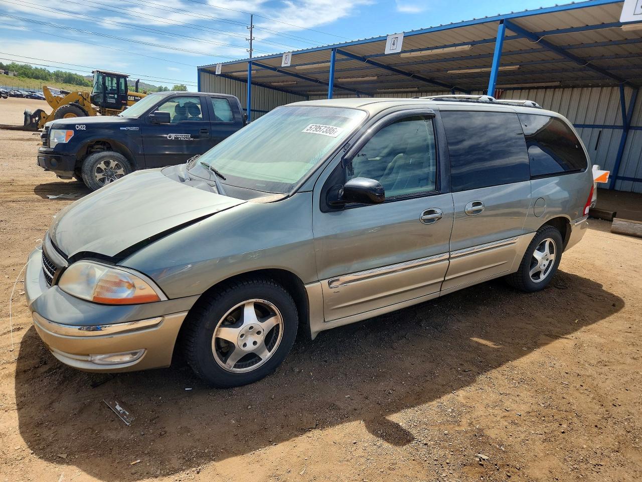 2000 Ford Windstar SEL, VIN 2FMZA5340YBC45855 — Front end