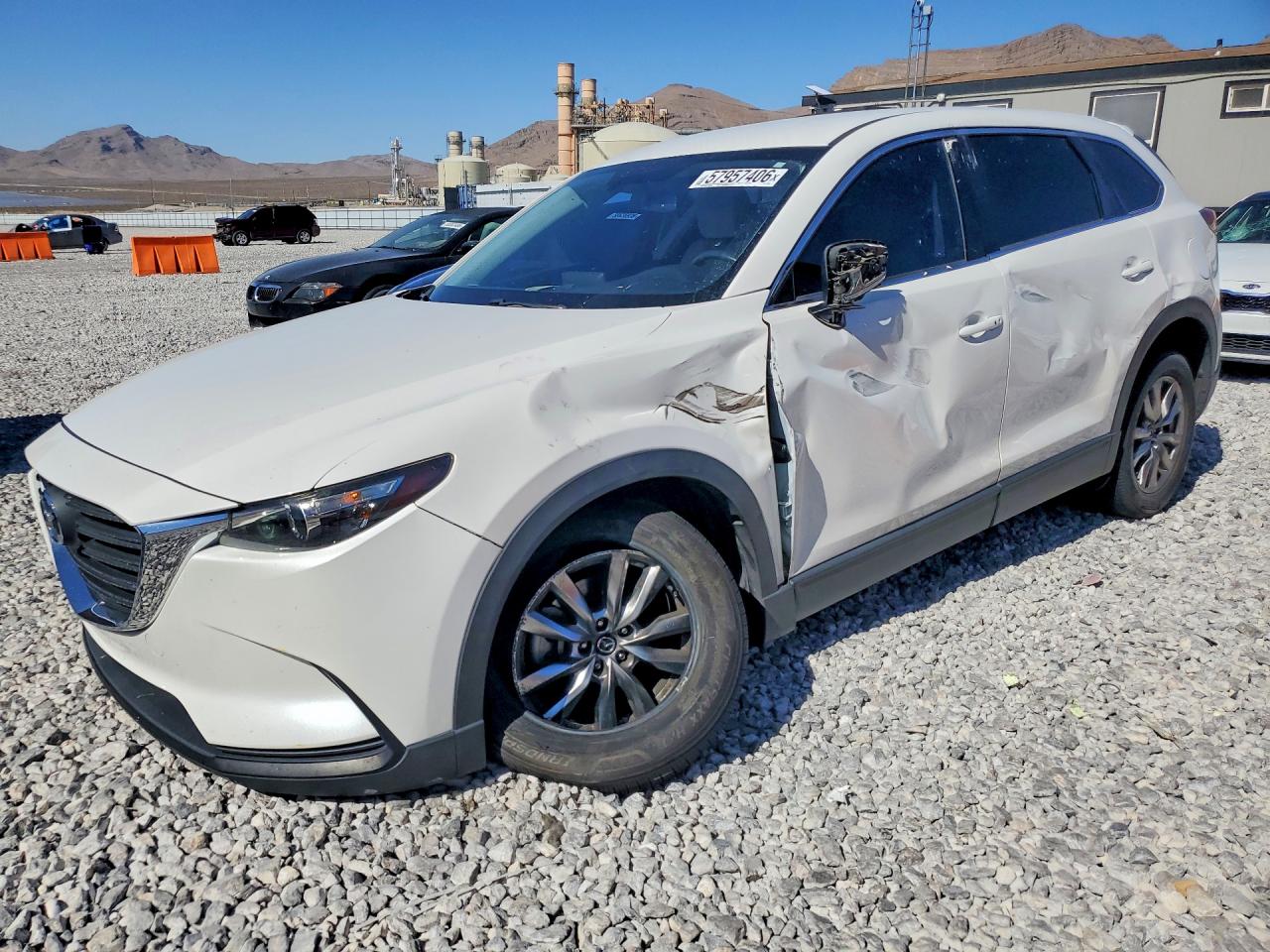 2016 Mazda CX-9 Touring, VIN JM3TCACY0G0123715 — Front end