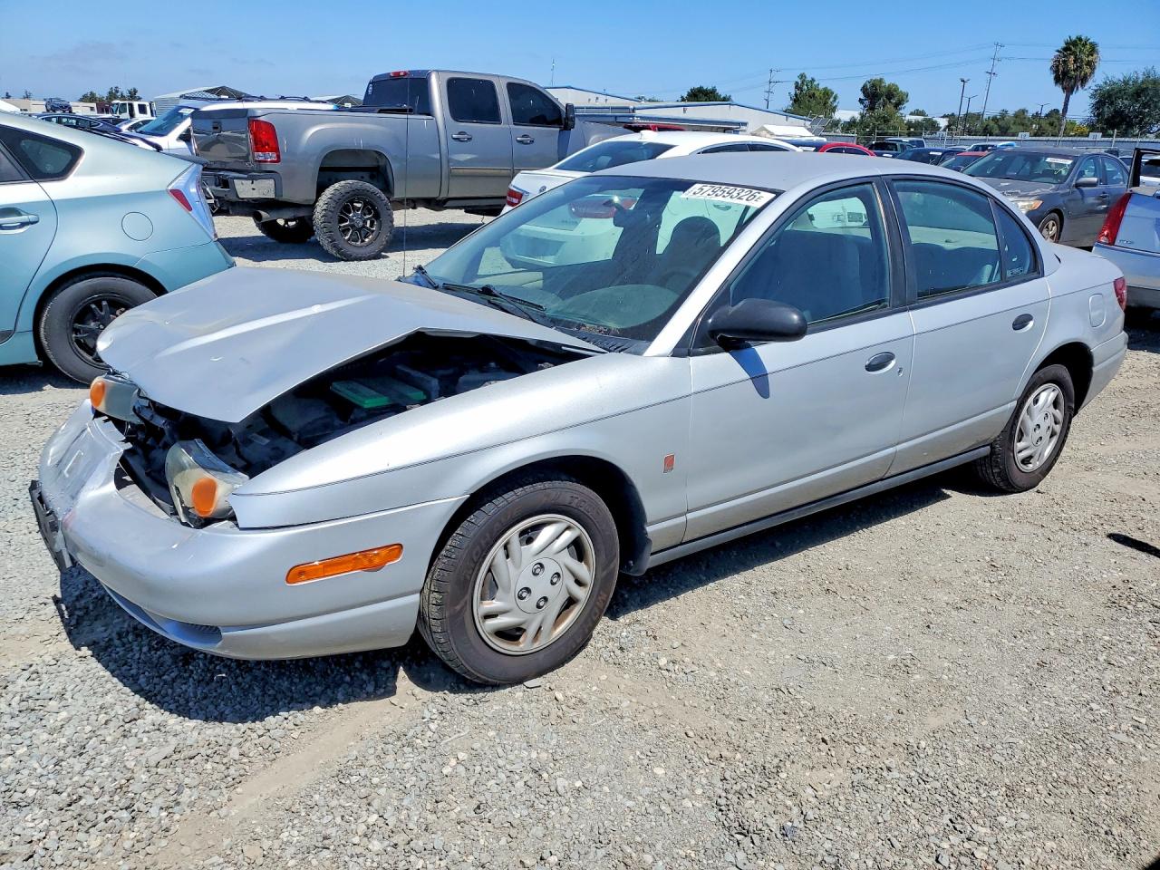 2002 Saturn SL, VIN 1G8ZF54802Z194329 — Front end