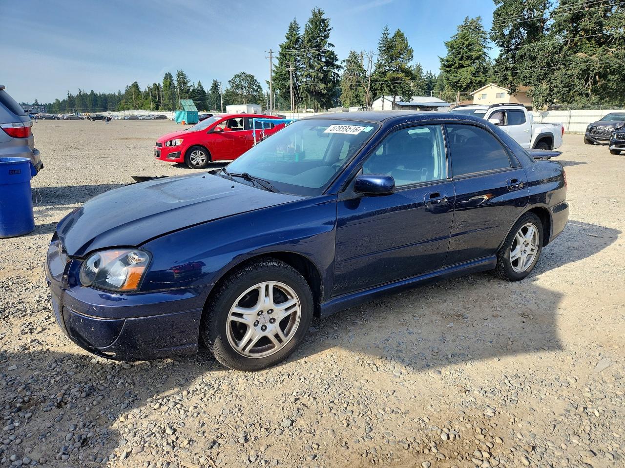 2005 Subaru Impreza RS w/Sport Pkg, VIN JF1GD66515G518051 — Перед