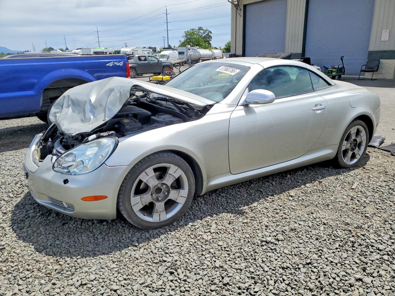 2002 Lexus SC 430, VIN JTHFN48Y420003109 — Front end