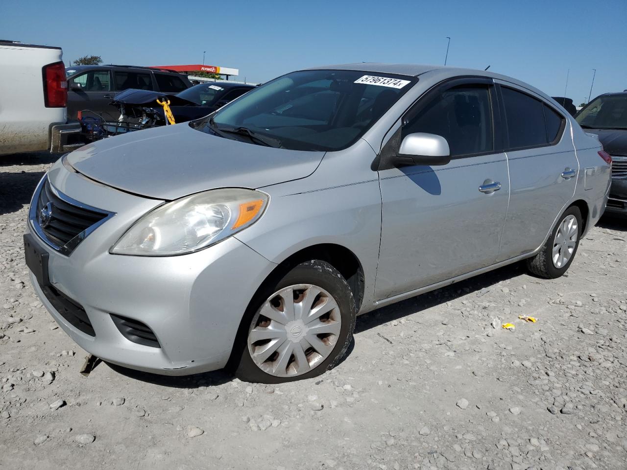 2013 Nissan Versa SV, VIN 3N1CN7AP8DL874790 — Minor dents and scratches