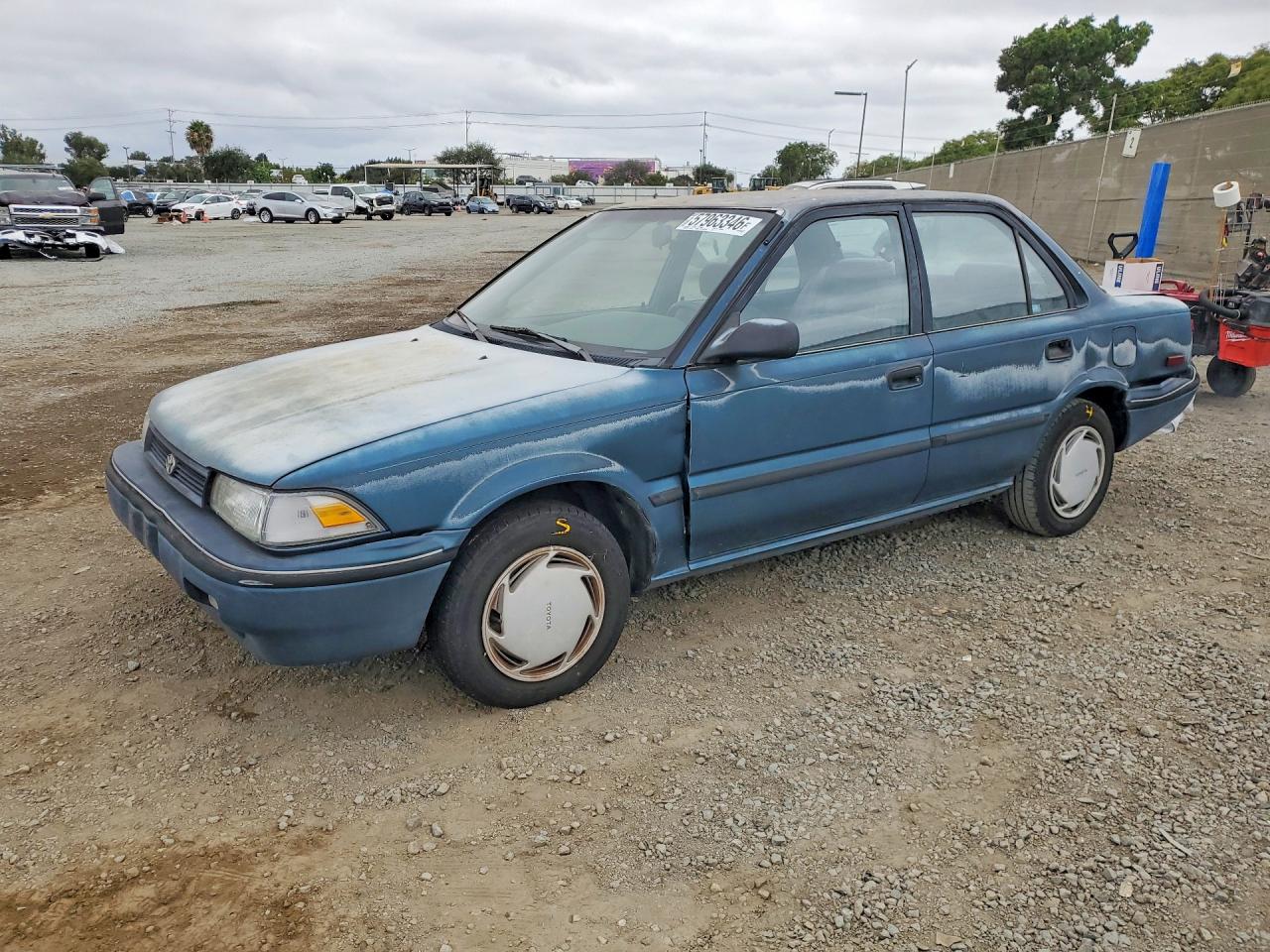 1992 Toyota Corolla, VIN 1NXAE94A1NZ358328 — Rear end