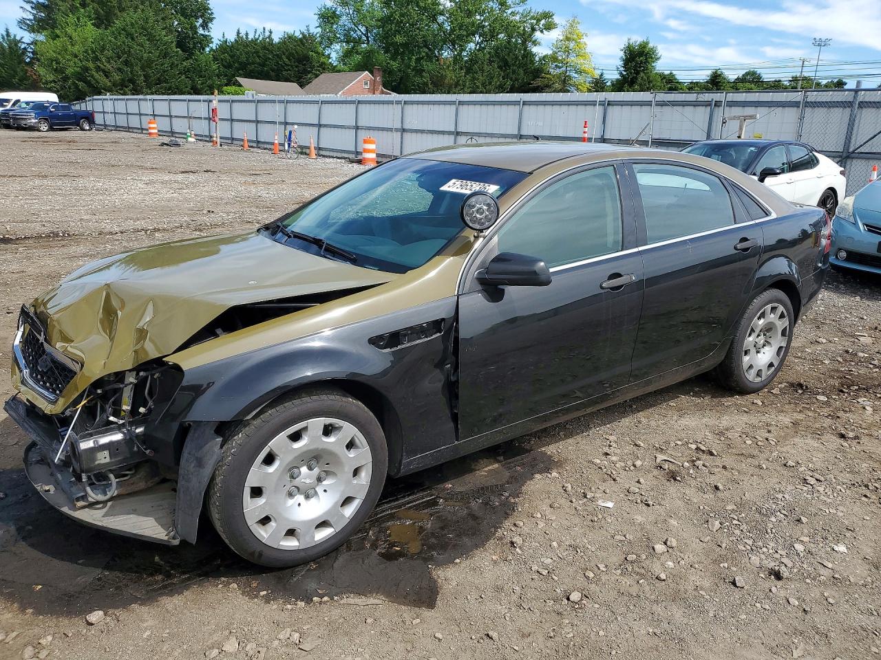 2012 Chevrolet Caprice Police Police, VIN 6G1MK5R29CL666253 — Front end