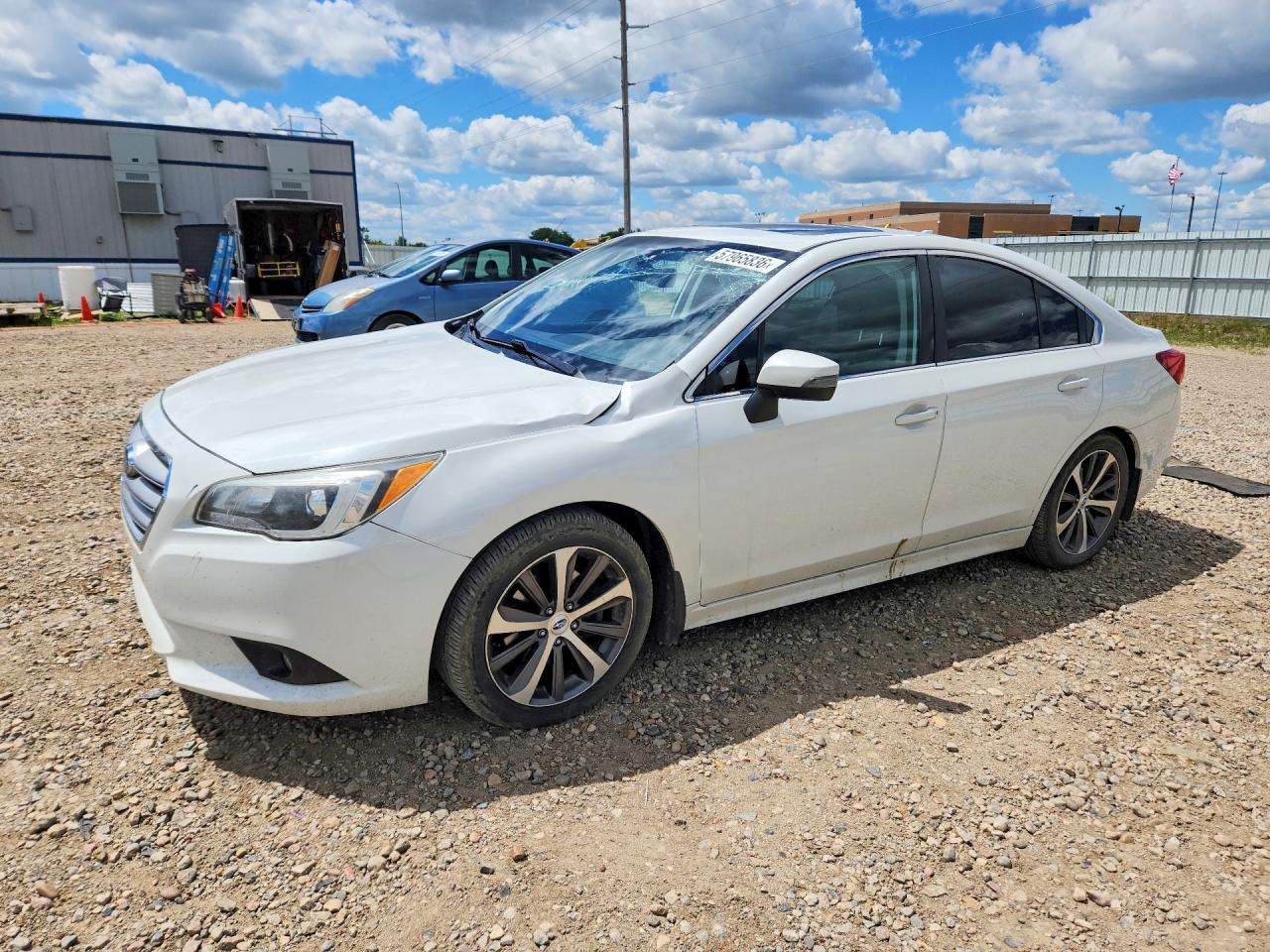 2017 Subaru Legacy Limited, VIN 4S3BNEN62H3023889 — Front end