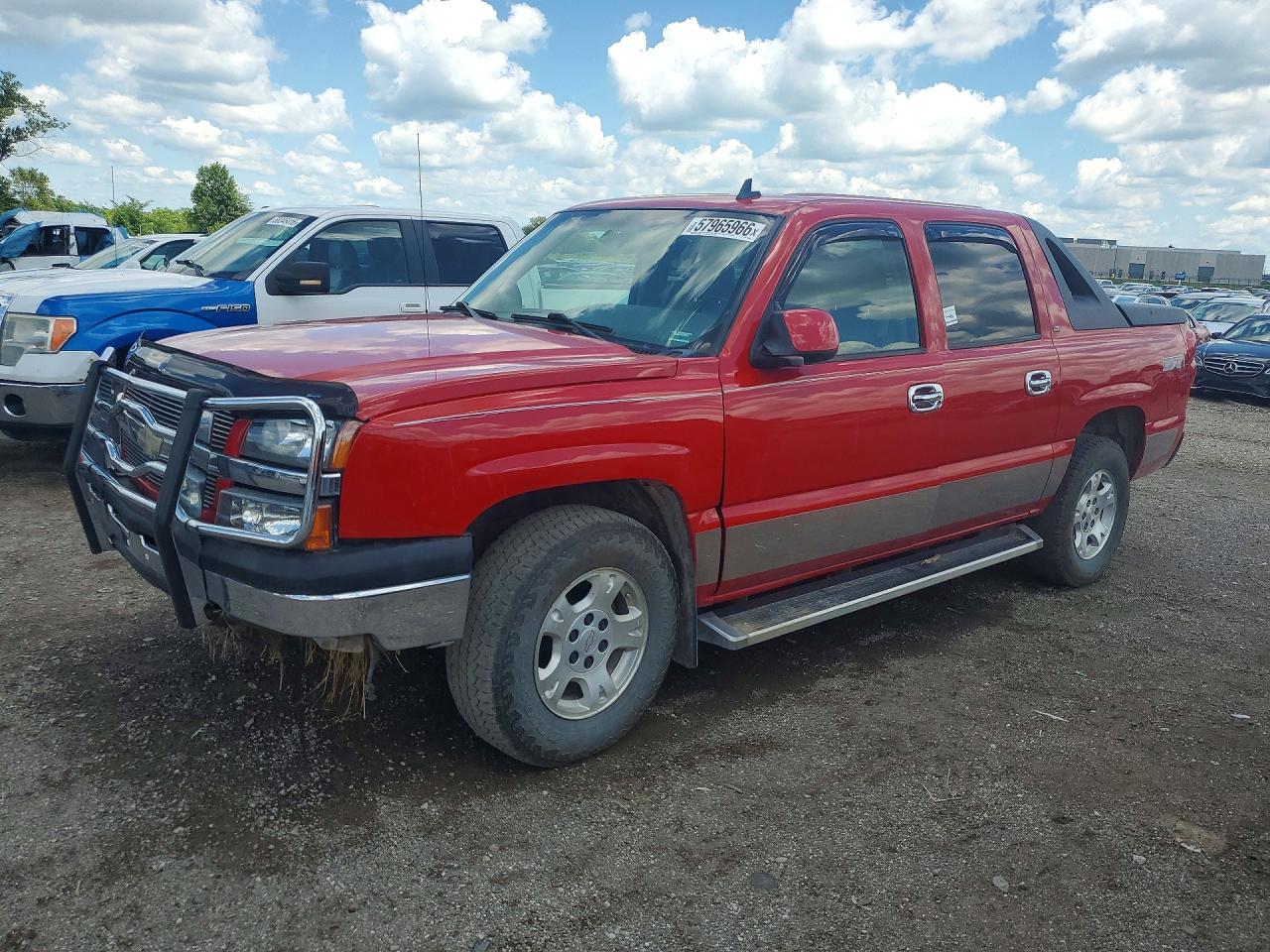 2006 Chevrolet Avalanche LS, VIN 3GNEK12Z76G109455 — Front end