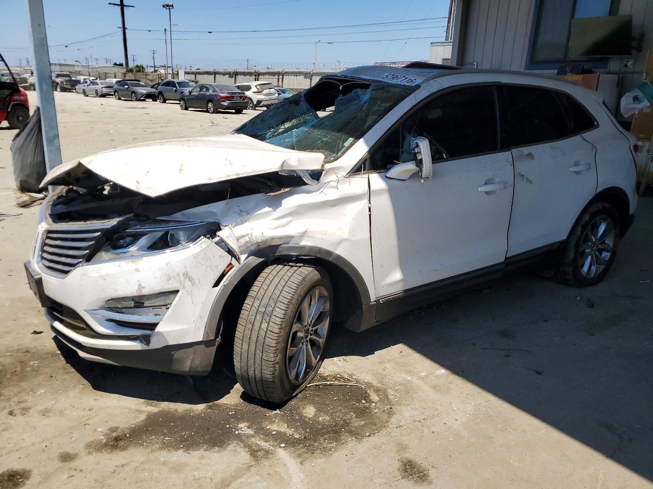 2015 Lincoln MKC, VIN 5LMCJ1A90FUJ15866 — Rollover