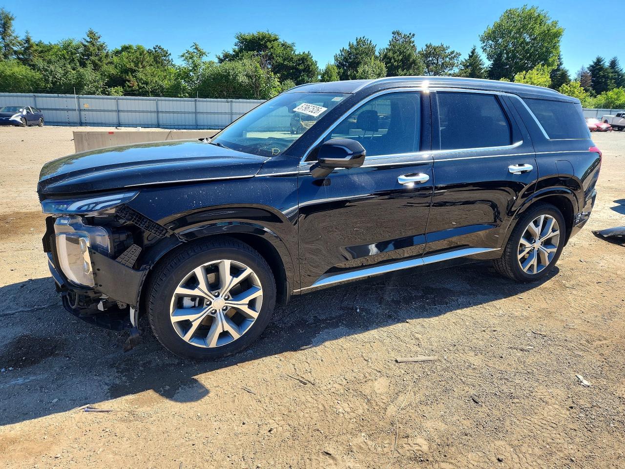 2021 Hyundai Palisade Limited, VIN KM8R5DHE0MU214450 — Front end