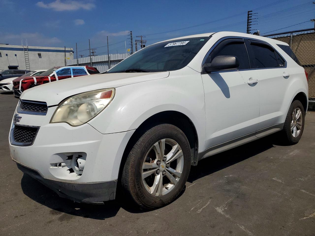 2014 Chevrolet Equinox LS, VIN 1GNALAEK6EZ118608 — Prior damage history