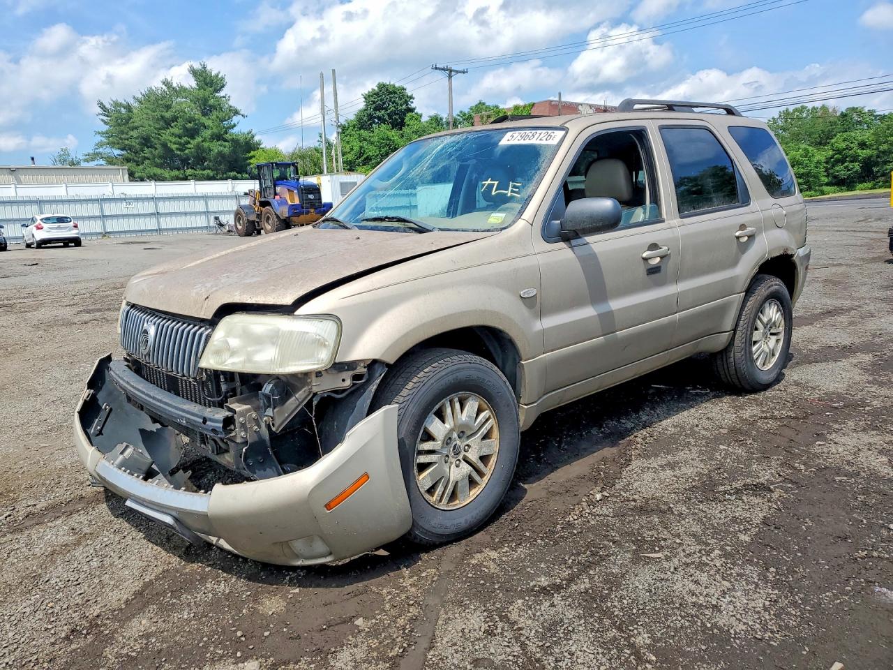 2007 Mercury Mariner Premier, VIN 4M2CU97167KJ10032 — Front end