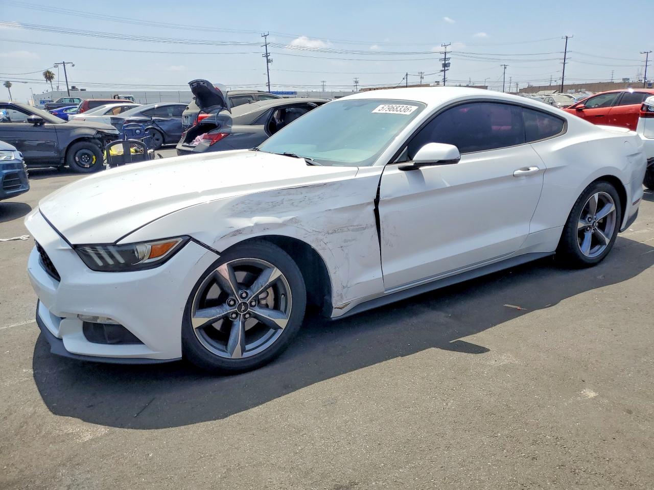 2016 Ford Mustang EcoBoost, VIN 1FA6P8TH1G5317729 — Front end