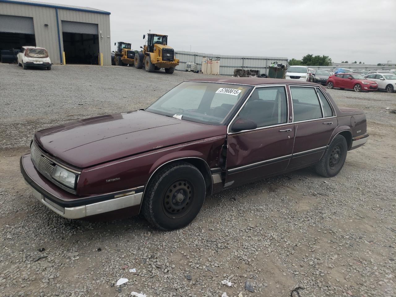 1989 Buick LeSabre Custom, VIN 1G4HP54C4KH401101 — Бок