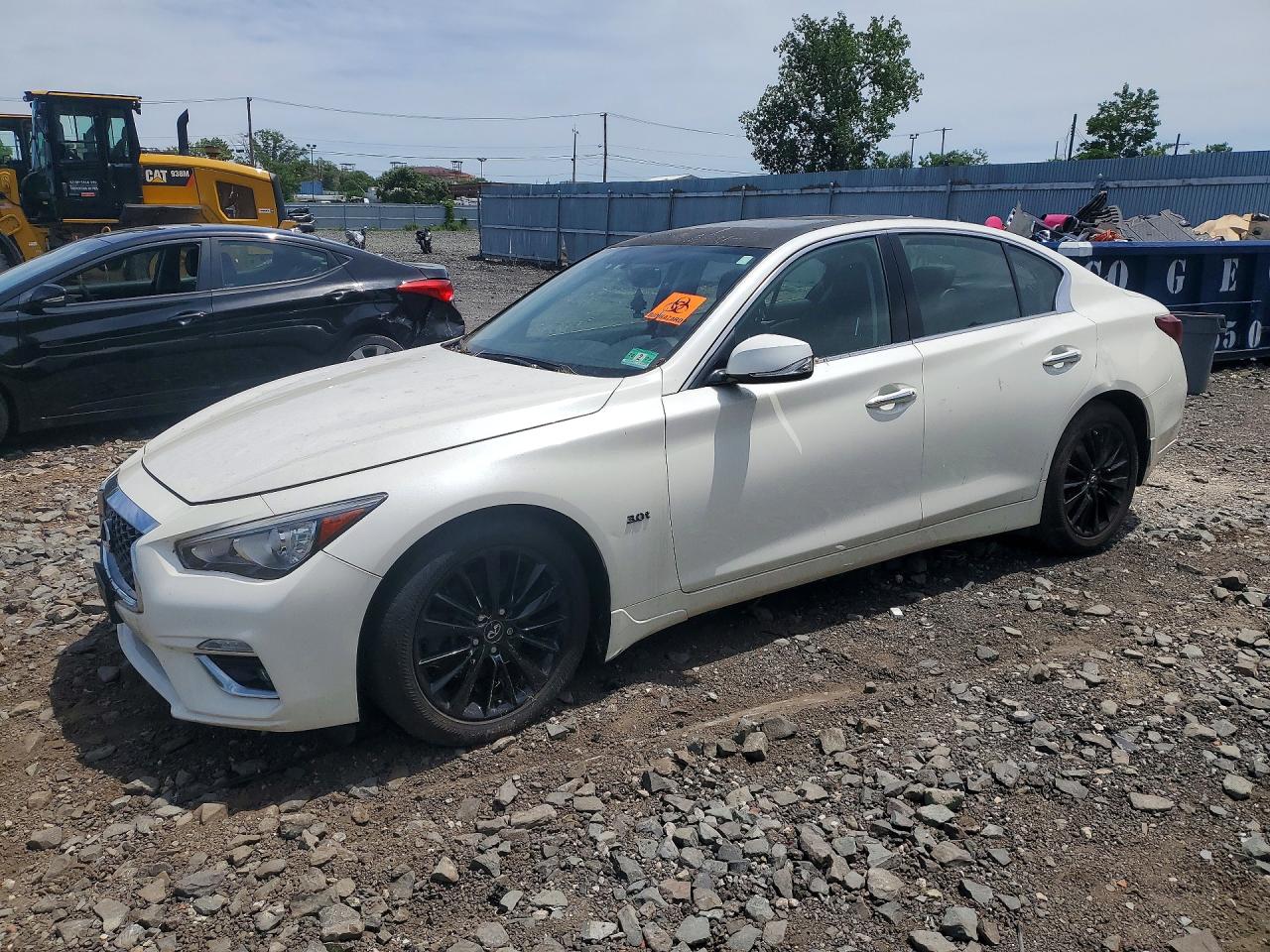 2018 Infiniti Q50 Luxe, VIN JN1EV7AR8JM438520 — Water / flood