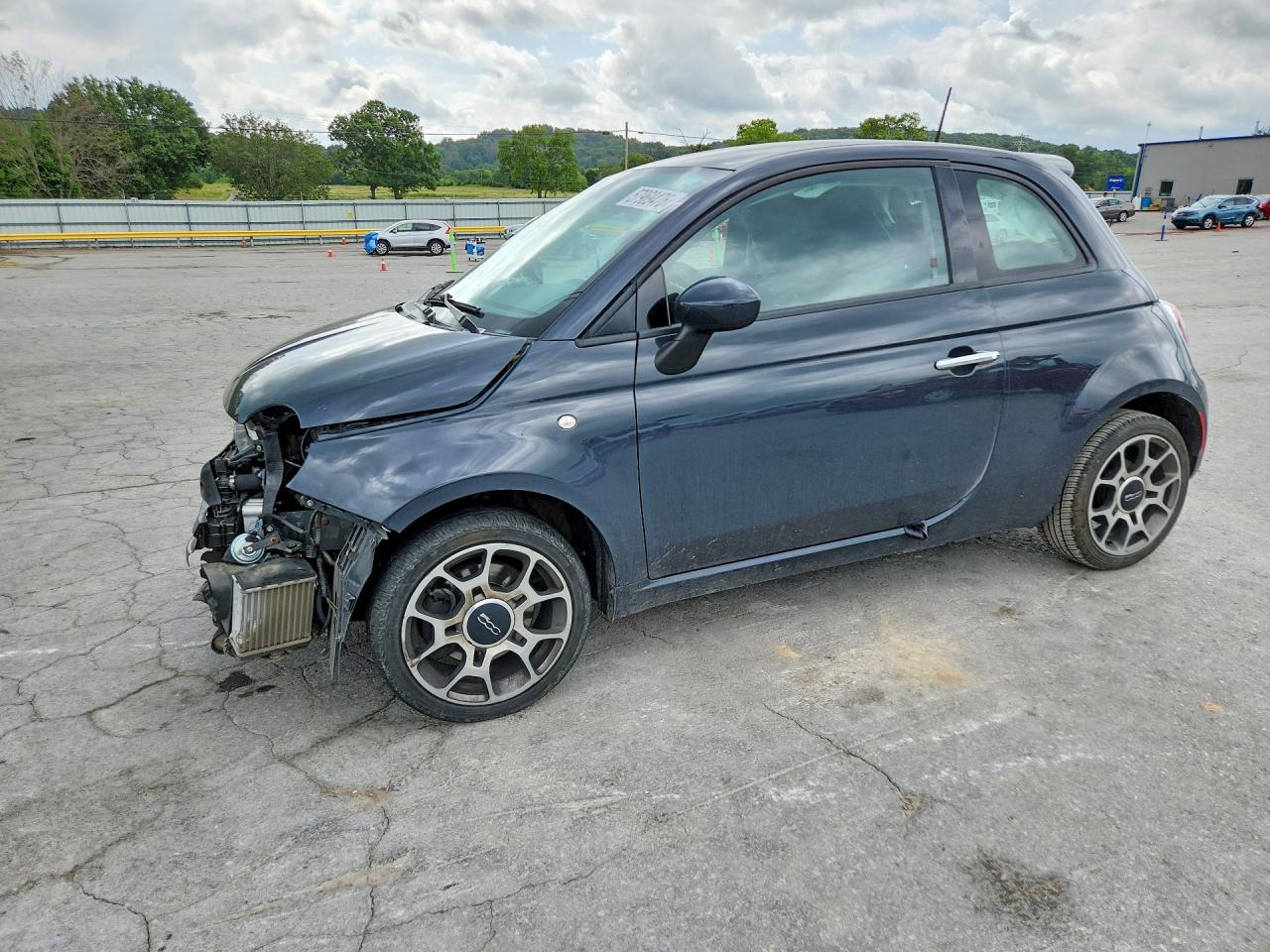 2018 FIAT 500 Pop, VIN 3C3CFFKH3JT420863 — Front end