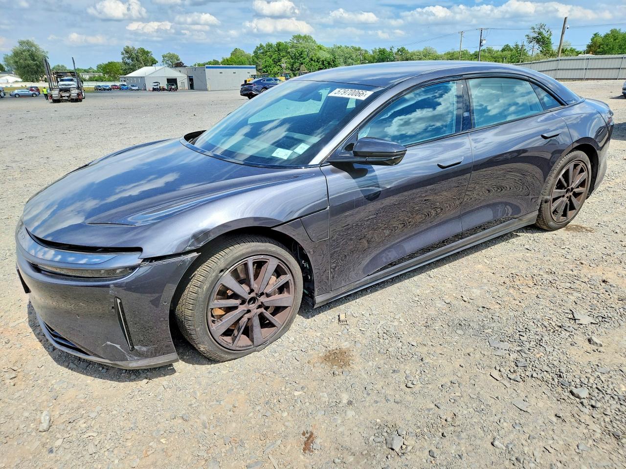 2024 Lucid Air Pure, VIN 50EA1PGAXRA006996 — Front end