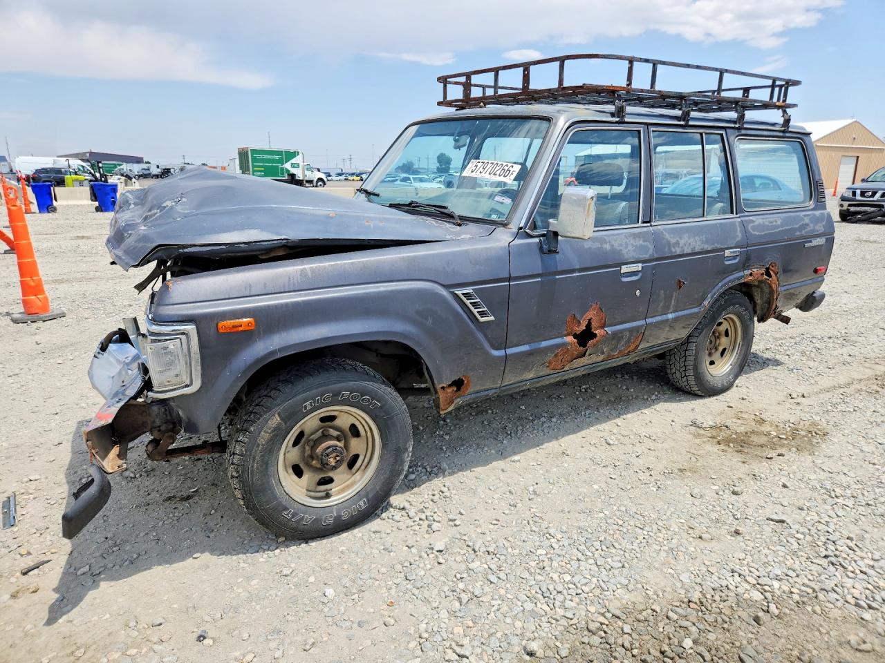 1989 Toyota Land Cruiser, VIN JT3FJ62G1K1103949 — Перед